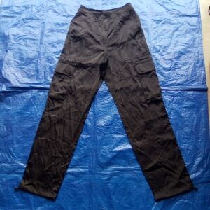 Olivaceous Black Utility Pants